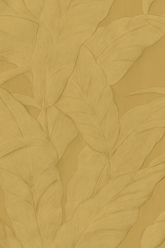 Arte Monsoon 20 Musa behang in kleur Gold Leaf (75004B) - Product close-up