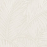 Arte Monsoon 20 Sabal behang in kleur Frost White (75200A) - Product close-up