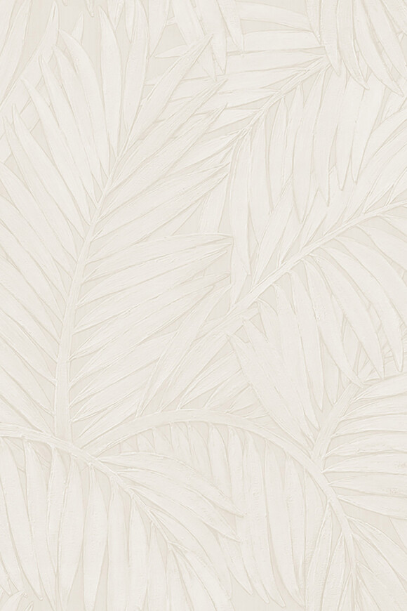 Arte Monsoon 20 Sabal behang in kleur Frost White (75200A) - Product close-up
