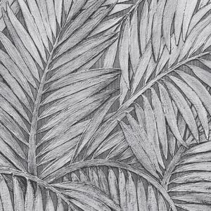 Arte Monsoon 20 Sabal behang in kleur Silver Forest (75207A) - Product close-up