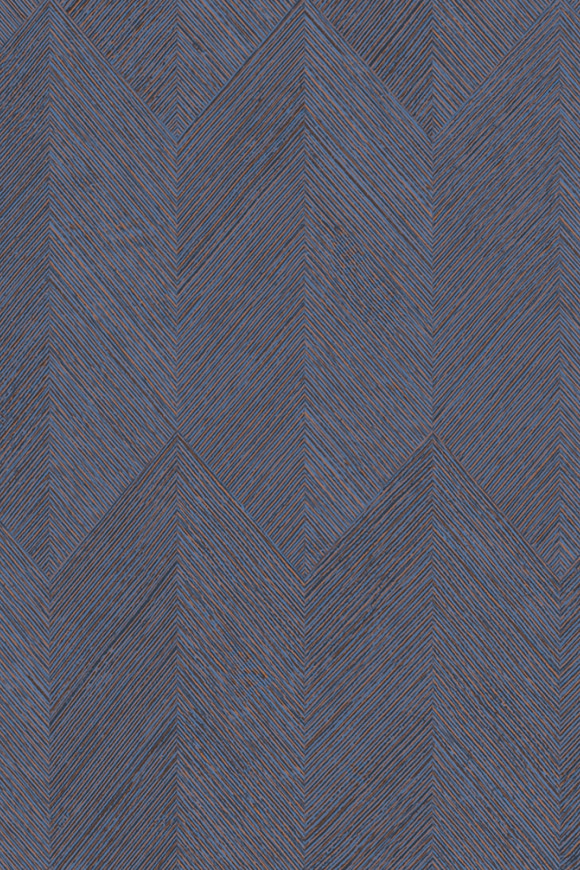 Arte Monsoon 20 Symbol behang in kleur Dark Ocean (26535A) - Product close-up