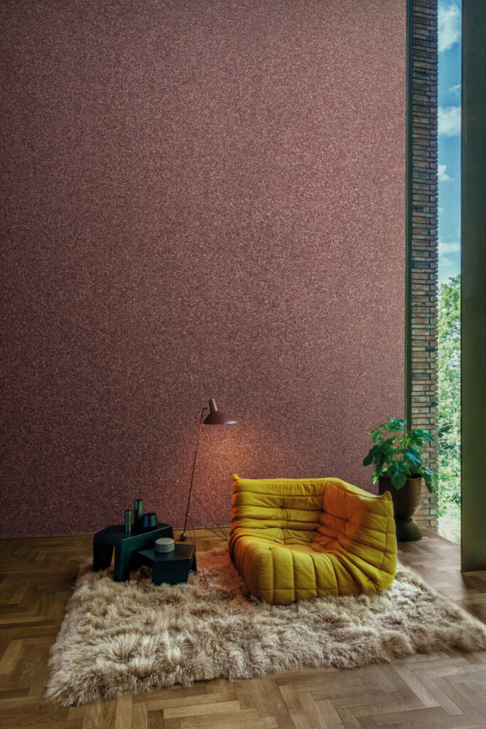 Arte Moonstone Pebbles behang in kleur MNE7006 (MNE7006) - Interieur impressie