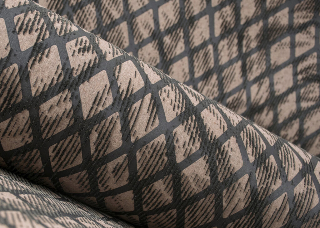 Moooi wallcovering extinct animals Aristo quagga behang (MO2031) - Sfeerbeeld