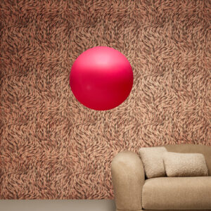 Moooi wallcovering extinct animals Blushing sloth behang in kleur Gold (MO2042) - Interieur impressie