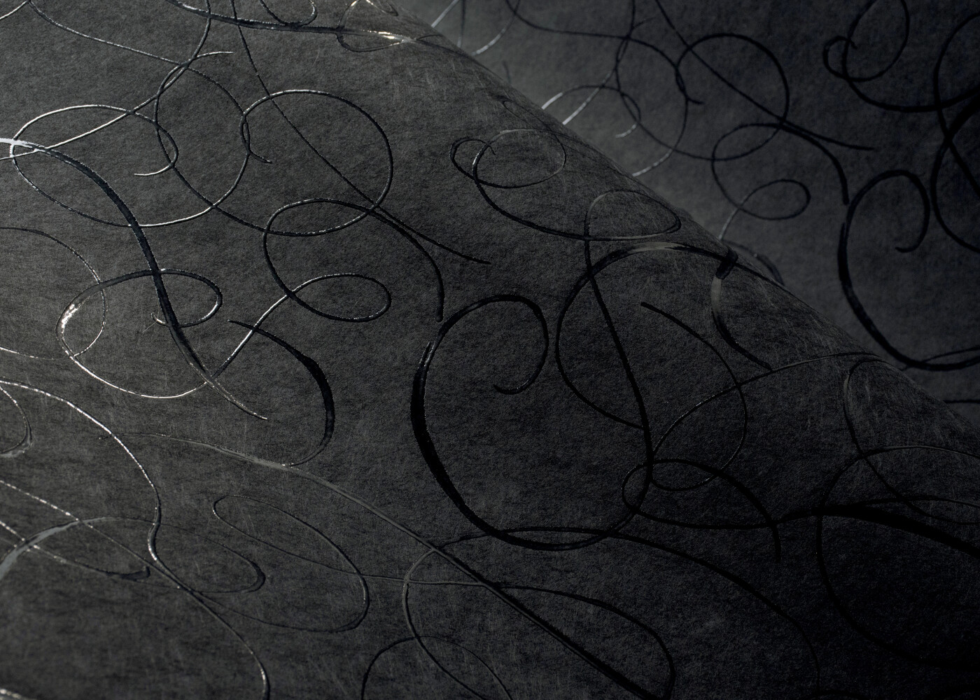 Moooi Wallcovering Extinct Animals Calligraphy Bird