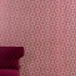 Moooi wallcovering extinct animals Umbrella squid behang in kleur Rose (MO2061) - Interieur impressie