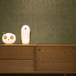 Moooi wallcovering extinct animals Umbrella squid behang in kleur Gold (MO2062) - Interieur impressie