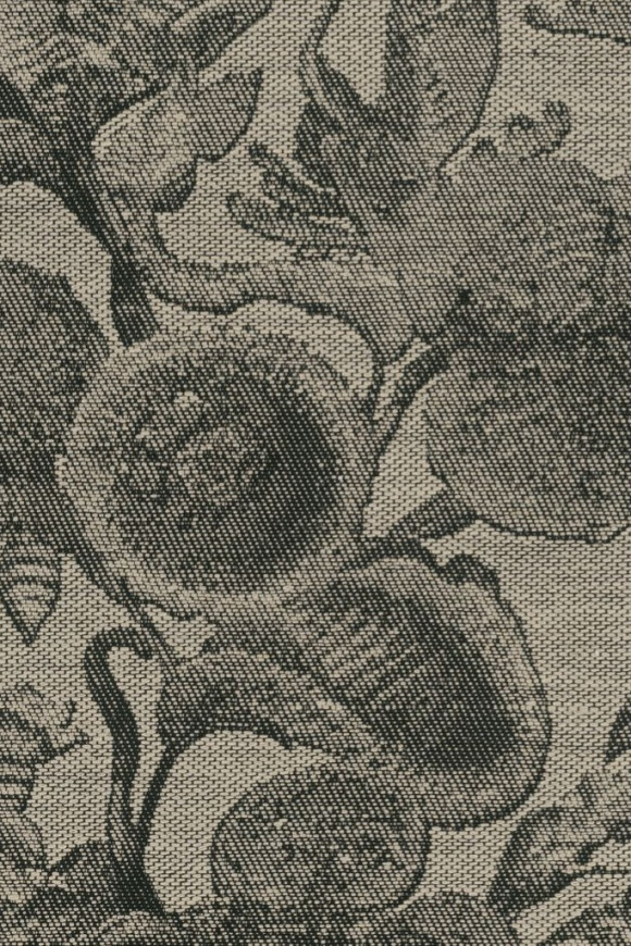 Moooi wallcovering green house Coccinella bella jacquard behang in kleur Black & Ivory (MO5002) - Product close-up