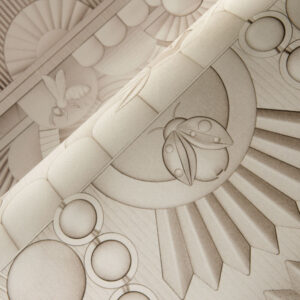 Moooi wallcovering green house Greenhouse gathering arch behang (MO5056) - Sfeerbeeld