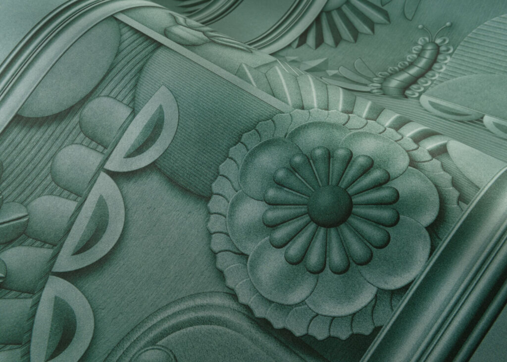 Moooi wallcovering green house Greenhouse gathering window behang (MO5052) - Sfeerbeeld