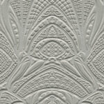 Moooi wallcovering green house Lacy longlegs behang in kleur Stone (MO5032) - Product close-up