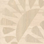 Moooi wallcovering green house Woodblock beetle flora behang in kleur Birch (MO5060) - Product close-up