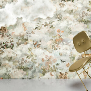 Moooi wallcovering memento moooi Memento moooi medley behang in kleur Dawn (MO4030) - Interieur impressie
