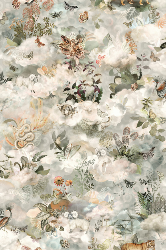 Moooi wallcovering memento moooi Memento moooi medley behang in kleur Dawn (MO4030) - Product close-up