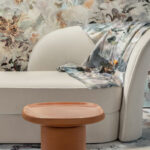 Moooi wallcovering memento moooi Memento moooi medley behang in kleur Dawn (MO4030) - Interieur impressie