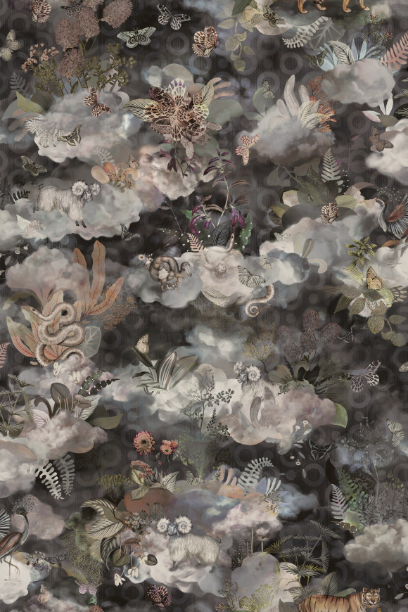 Moooi wallcovering memento moooi Memento moooi medley behang in kleur Dusk (MO4032) - Product close-up