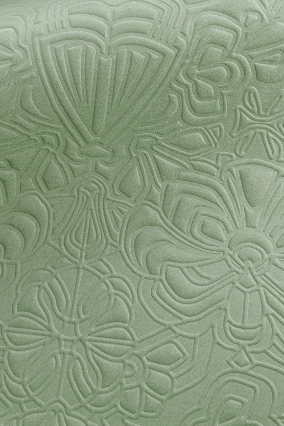 Moooi wallcovering memento moooi Mimic moth behang in kleur Sage (MO4002) - Product close-up