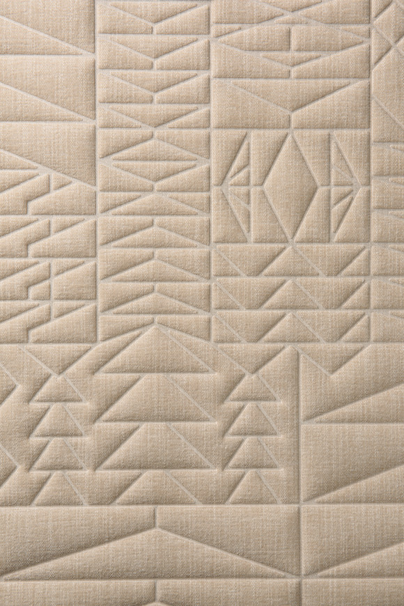 Moooi wallcovering memento moooi Pogo goat behang in kleur Sand (MO4051) - Product close-up