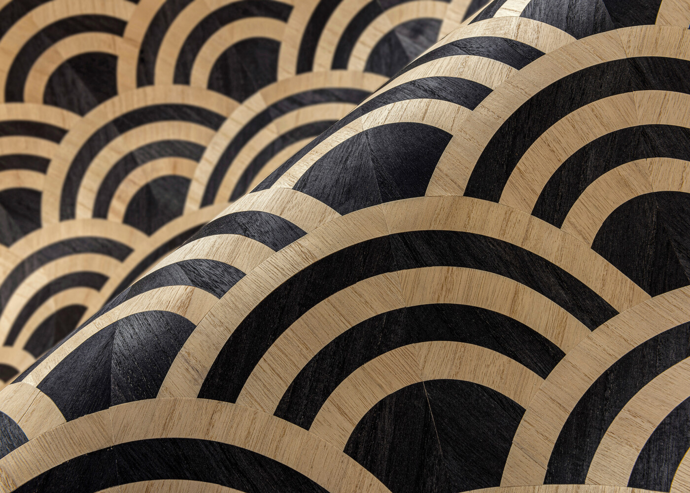 Moooi Wallcovering Tokyo Blue Lucky Os