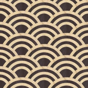 Moooi wallcovering tokyo blue Lucky os behang in kleur Birch & Black (MO3040) - Product close-up