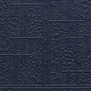 Moooi wallcovering tokyo blue Shoji blossom behang in kleur Denim (MO3030) - Product close-up