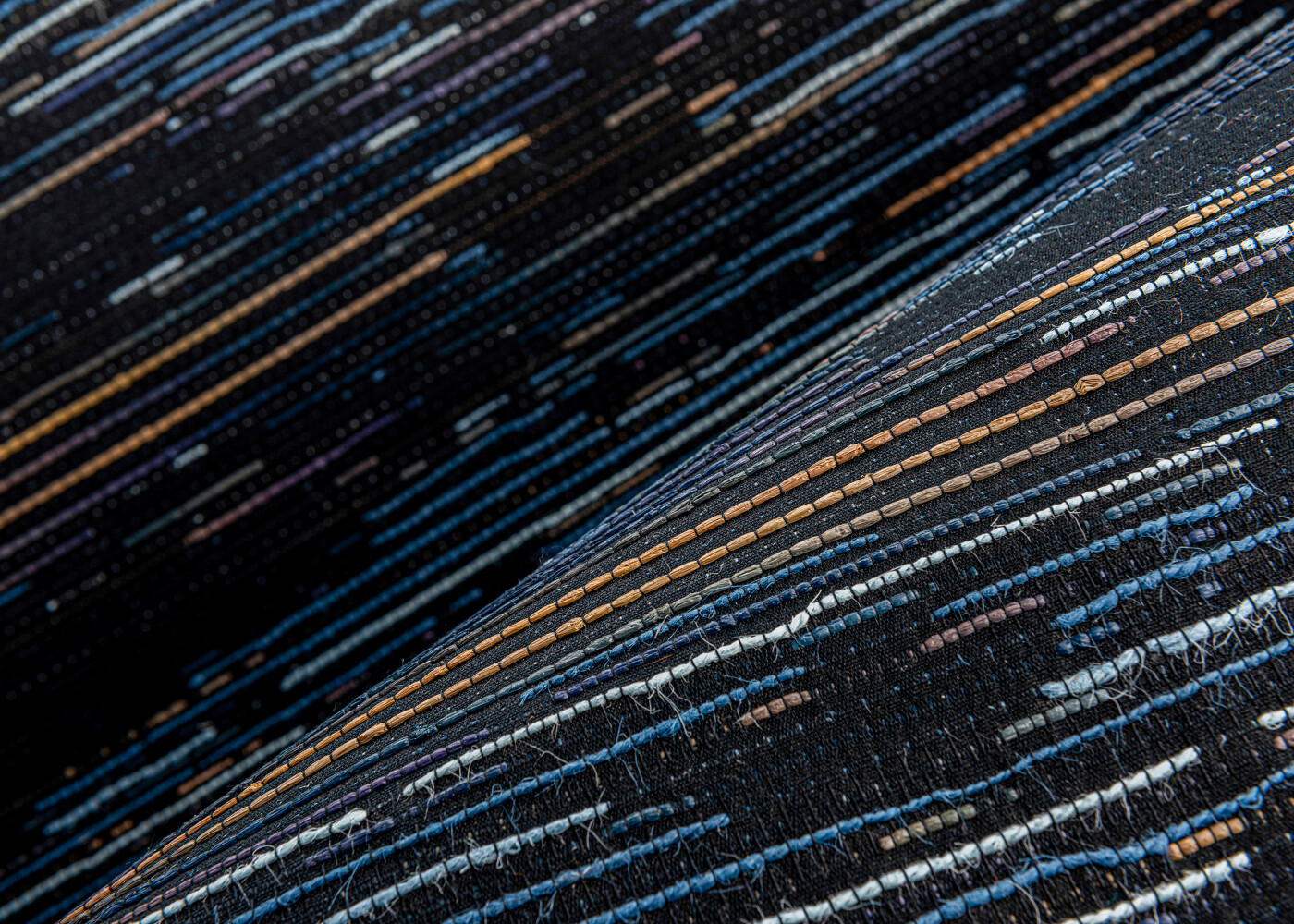 Moooi Wallcovering Tokyo Blue Tie Tami