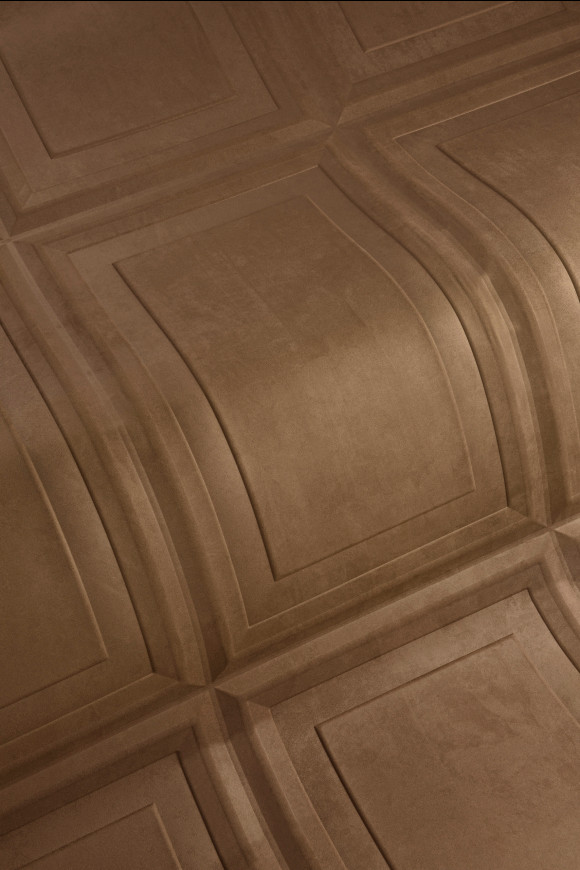 Arte Objet Cassetta behang in kleur Cinnamon (44010) - Product close-up