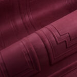 Arte Objet Grandeur behang in kleur Damson (44000) - Product close-up