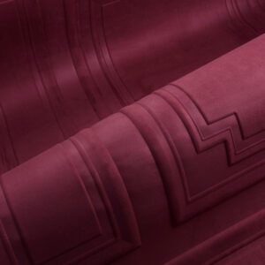 Arte Objet Grandeur behang in kleur Damson (44000) - Product close-up