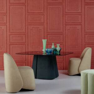 Arte Objet Manoir behang in kleur Terra (44020) - Interieur impressie