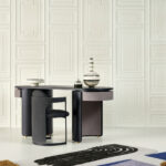 Arte Objet Manoir behang in kleur Cream (44022) - Interieur impressie