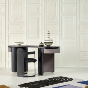 Arte Objet Manoir behang in kleur Cream (44022) - Interieur impressie