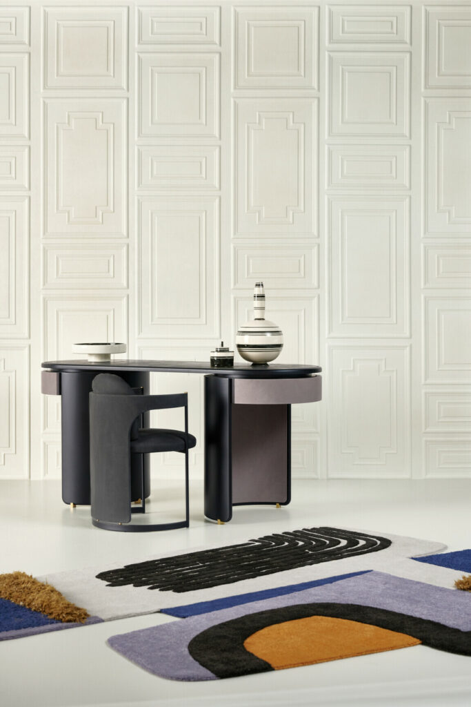 Arte Objet Manoir behang in kleur Cream (44022) - Interieur impressie