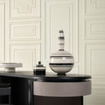 Arte Objet Manoir behang in kleur Cream (44022) - Interieur impressie