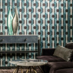 Arte Oculaire Metric behang in kleur 80500 (80500) - Interieur impressie