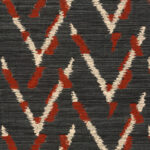 Arte Osmanthus Chasu behang in kleur Rich Red (54511) - Product close-up