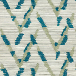 Arte Osmanthus Chasu behang in kleur Milky Blue (54512) - Product close-up