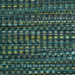 Arte Osmanthus Geloma behang in kleur Peacock Tail (54564) - Product close-up