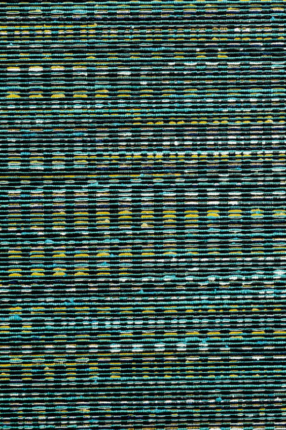 Arte Osmanthus Geloma behang in kleur Peacock Tail (54564) - Product close-up