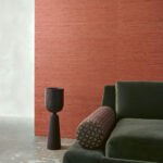 Arte Osmanthus Kudzu behang in kleur Papaya (54538) - Interieur impressie