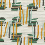 Arte Osmanthus Tatami behang in kleur Green Almond (54520) - Product close-up