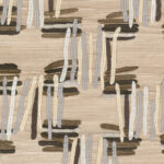 Arte Osmanthus Tatami behang in kleur Cafe Latte (54521) - Product close-up