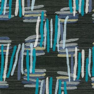 Arte Osmanthus Tatami behang in kleur Deep Blue (54523) - Product close-up