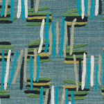 Arte Osmanthus Tatami behang in kleur Calypso Teal (54524) - Product close-up