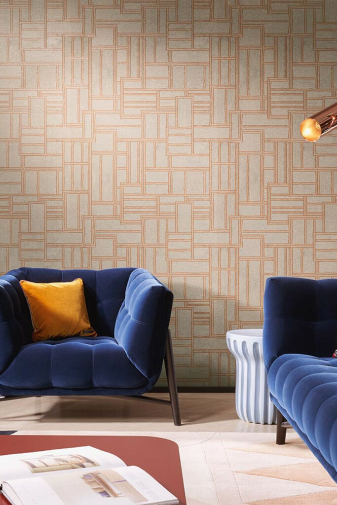 Arte Paleo Civilia behang in kleur 50563 (50563) - Interieur impressie