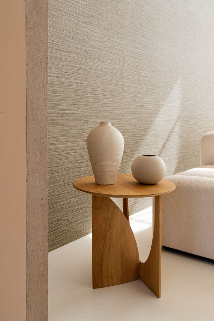 Arte Pampas Matiz behang in kleur Hazel (73523) - Interieur impressie