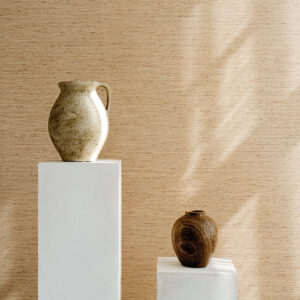 Arte Pampas Motas behang in kleur Toast (73503) - Interieur impressie