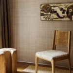 Arte Prismatic Diffuse behang in kleur Cocoa (52441) - Interieur impressie