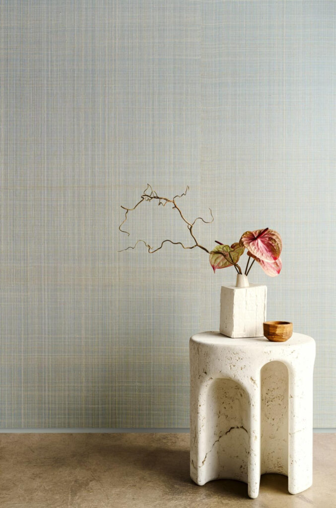 Arte Prismatic Diffuse behang in kleur Tempest Blue (52443) - Interieur impressie