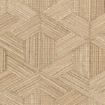 Arte Prismatic Reflect behang in kleur Golden Straw (52481) - Product close-up